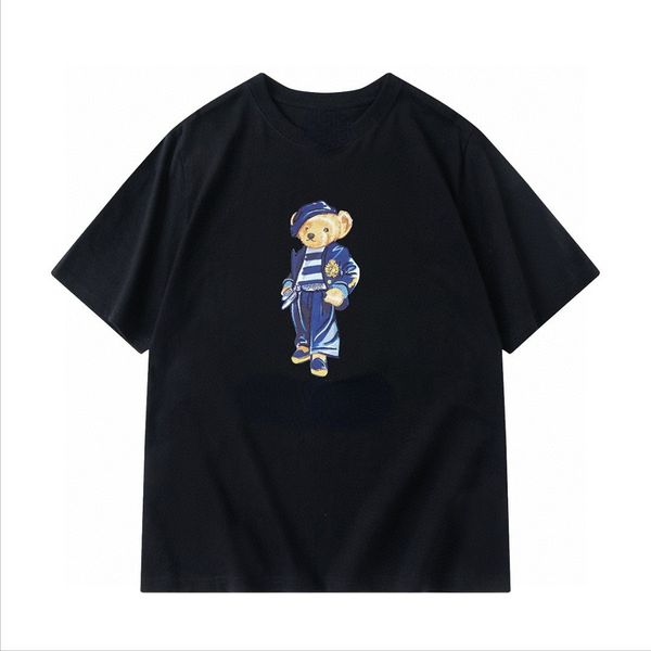 

Tshirt Designer mens Tshirts fashion Black White Tees Short Sleeve Casual Tops Printting Summer Breathable Round Neck Cotton Tee M, Lr3