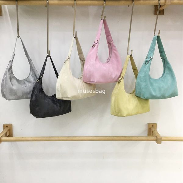

High quality designer bag new Chinese style dumpling bag silk and satin soft velvet surface women bag niche handheld one shoulder crossbody bag for women, Black