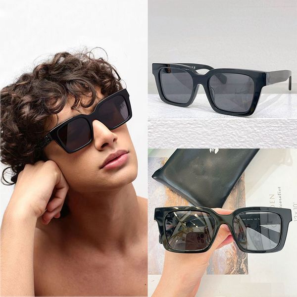 

Stylish temperament Mens square sunglasses I111 Acetate frame UV400 protective Mens Designer Retro Brand Sunglasses Interchangeable prescription lenses