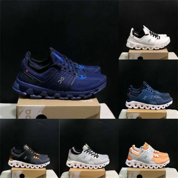 

with Shoes Box Woman Cloudswift 3 Running Shoes for Sale Twilight Midnight Ivory Rose Frost Glacier Cloudsurfer Creek White Sand Black Cobalt Sneakers 36-45, Blue