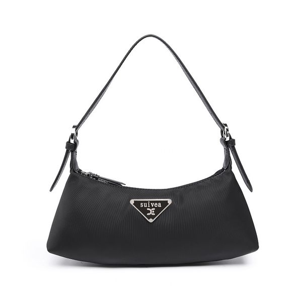 

High end Kendou style Oxford fabric stick underarm bag niche women's fashionable and compact handheld single shoulder diagonal cross bag, Beige