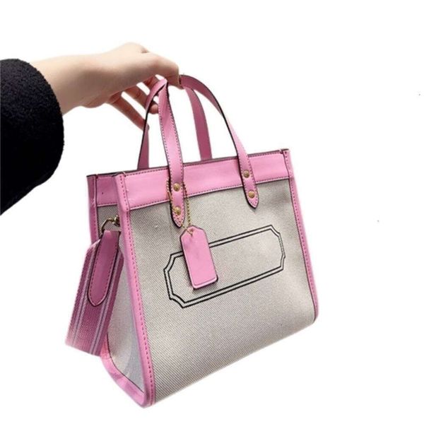 

designer bag Shoulder Bag Luxury Designer Bags Lady Field Tote Nylon Bag Twotone High Quality Leader Handbags Designers Canvas Original Totes Bag Purse Totes S, Pink