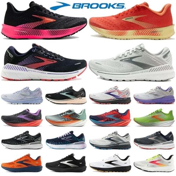 

Brooks Sneakers Designer Running Shoes Ghost Hyperion Brooks Shoes Tempo Triple Black White Grey Yellow Orange Brooks Trainers shoes for and Women, Red