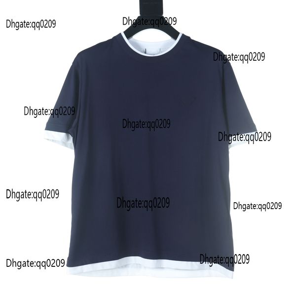 Men's Plus Tees & Polos Round neck embroidered and printed polar style summer wear with street pure cotton 2d4Hg4f