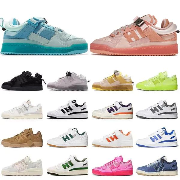 

Designer Forum 84 low Bad Bunny Men Casual Shoes 84s Women Back to School Yoyogi Park Suede leather Easter Egg Low Brown White Royal Blue Designer Sneakers Trainers, Dark green