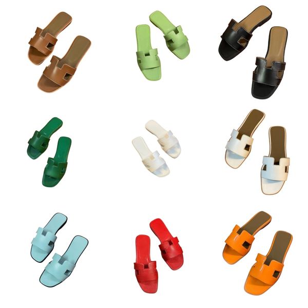 

Slippers flat outside to wear a word sneakers female spring and summer new travel vacation color matching beach sandals, A11