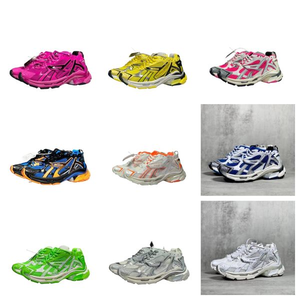 

Designer Men and women new seven generation runner casual retro booster sports shoes thick sole sports couple 35-46, B24