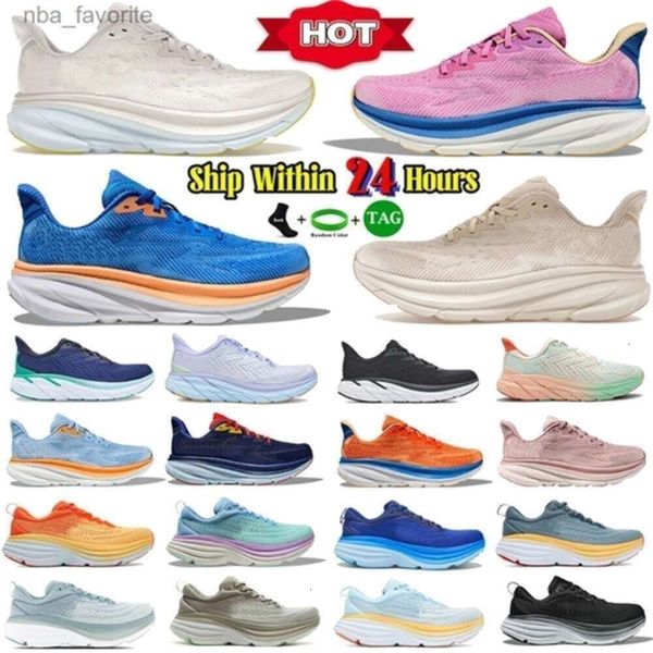 

hokashoes Mens running shoes Designer sneakers Clifton 9 men bondi 8 sneaker Shifting Sand Nimbus Cloud Ice Water ONE Anthracite hiking shoe men, Red