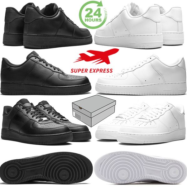 

designer running shoes for men women one 1 flat sneakers vintage triple white black mens trainer sports with box