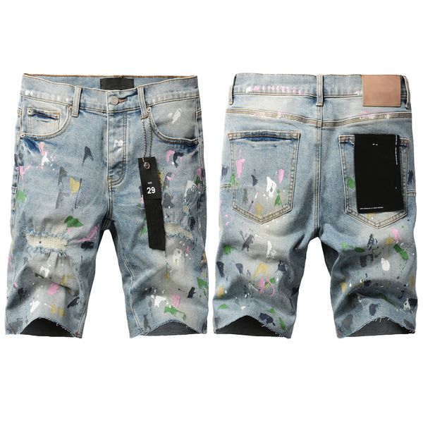 

mens jeans short designer shorts women jeans uomo summer holes high quality embroidered designer jeans for and women denim cargo men black pants, Colour12