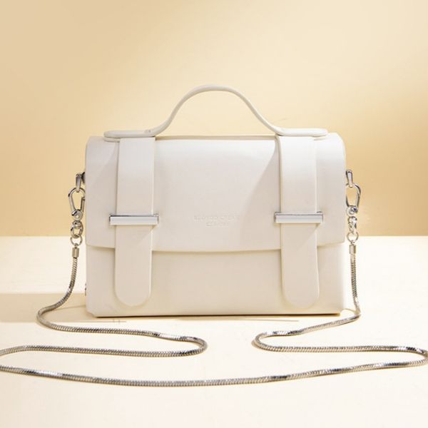 

Urban minimalist commuting small bag women's handbag single shoulder crossbody bag women's high-end feeling niche summer temperament bag, Pink