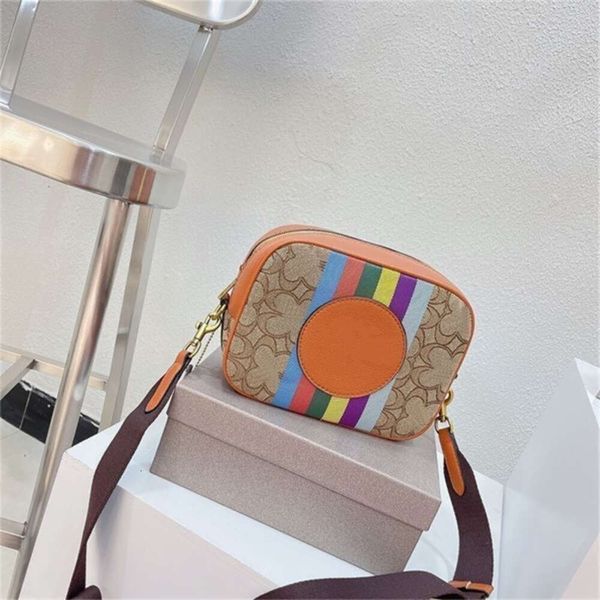 

designer bag 8 Colors Camera Bag Shoulder Bags Designer Handbag Tote Women Men Classic Jacquard Square Messenger Underarm Satchels Size 22cm, 18 24x14cm