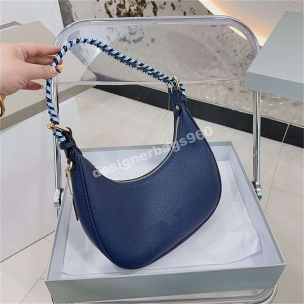 

designer bag Elegant Luxury Designer Purse Classic Soft Leather Bag Croissant Bags Shoulder Hobo Cosmetic HalfMoon Baguette Underarm Handbag Crossbod, 227x15cm