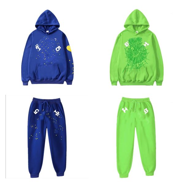 

designer hoodeies designer mens hoodie young 5 tracksuits men women hoodie high quality foam print web graphic pink sweatshirts y2k pullovers size S M L  2XL, Colour5