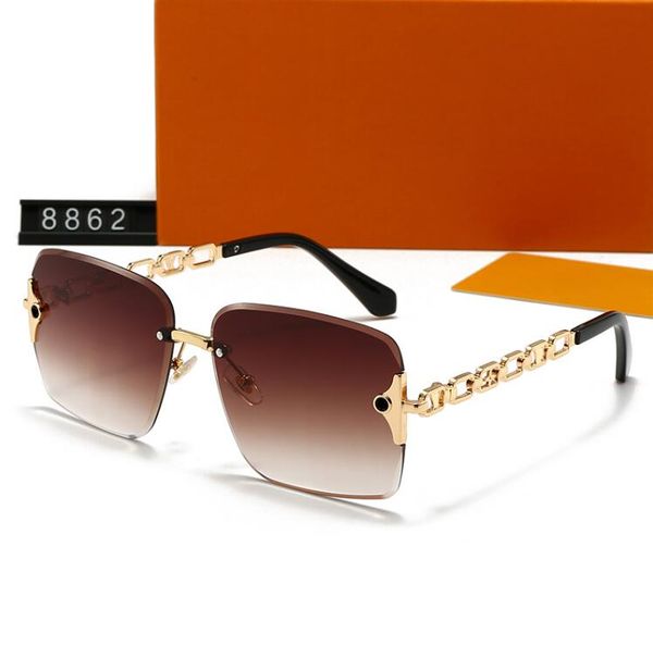 

Summer Sunglasses For Men Lens Sunglasses with Letter Designer Sun Glasses Women Men Unisex Beach Sunglass 15 Styles Optional