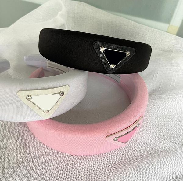 

Brand Letter Designer Headband For Girl Black Hoop Hairband Sponge Headbands Fashion Hair Accessories Valentine's Day Christmas Gift, Watermelon red