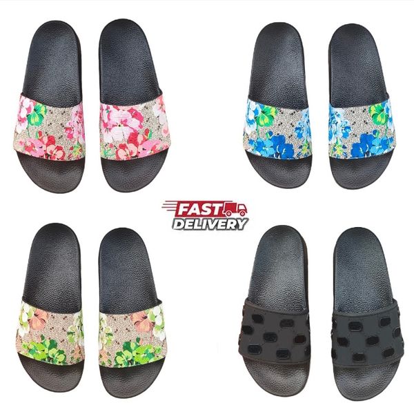 

2023 Designer slide Summer slippers women men sandal quality fashion slippers fashion sandals mens and womens slippers flats slippers designer sandals, Red