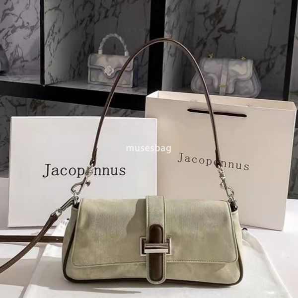 

High end fashion street trend daily matching denim stick bag for women's new high-end texture niche original crossbody shoulder underarm bag, Pink