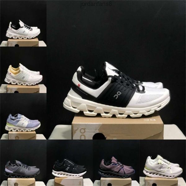 

3 Cloudswift Running Shoes For Man Woman Twilight Midnight Black Rose Frost Glacier Cloudsurfer Creek White Sand Black Cobalt Mens Womens Trainer Sneakers 36-45, Light grey
