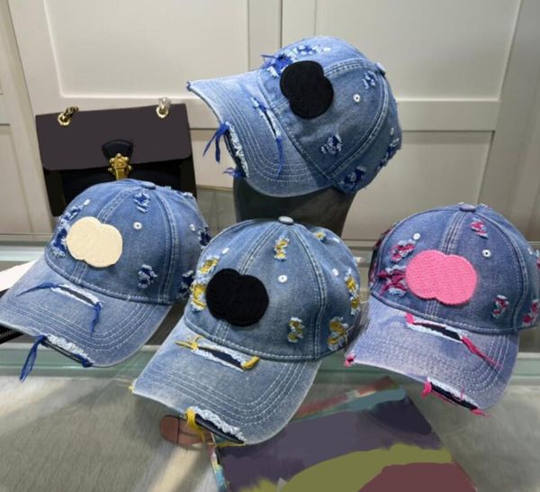 

Hip Hop Designer Ball Cap Fashion Letter Embroidery Cowboy Hat Summer Mens Women Fitted Hats Denim Baseball Caps 4 Colors Optional, No3