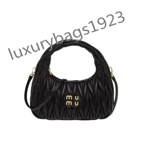 mimu Designer Bag Shoulder Bagss Elegant Madras Handbag Niche Ringer Designer Women's Crossbody Bag Fashion Handbag Classic Bag 23121