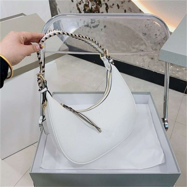 

designer bag Elegant Luxury Designer Purse Classic Leather Bag Croissant Bags Shoulder Hobo Cosmetic HalfMoon Baguette Underarm Handbag Crossbody Met, 227x15cm