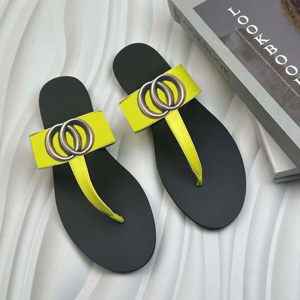 

Designer sandals, slippers, men's and women's gear bottoms, herringbone slippers, sandals, fashionable and casual leather herringbone slippers, #15