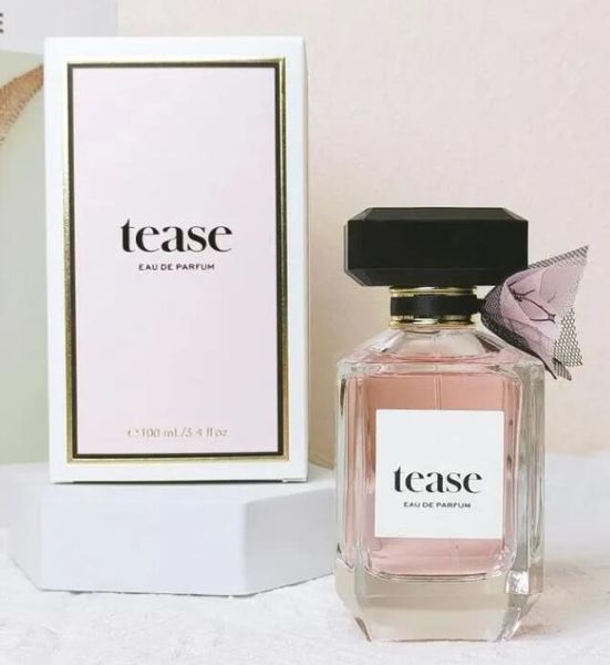 Secret Tease Perfume 100ml Creme Cloud Fragrance Woman Eau de Parfum 3.4oz Long Lasting Smell Brand EDP Sexy Girl Women Lady Parfum Cologne Spray