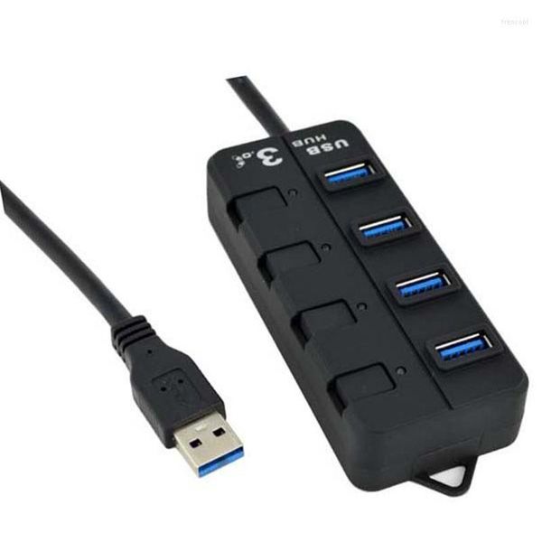 

High Speed USB 30 20 HUB 4 Ports On/Off Switch Portable Splitter Peripherals Accessories For Computer Nxduu