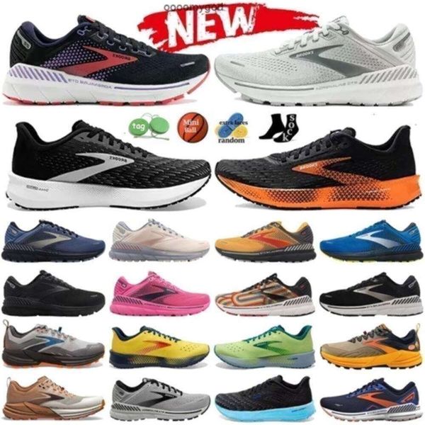 

2024 designer Brooks Launch 9 Running Shoes For Women Ghost Hyperion Tempo Triple Black White Grey Yellow Orange Trainers Glycerin Cascadia 22 20 16 Sneakers, 5_a