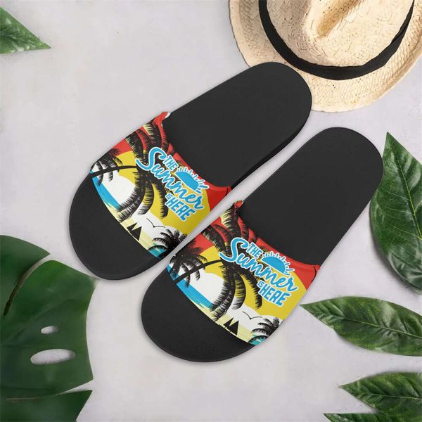 

INSTANTARTS New Soft EVA Slippers Couple Home Outdoor Slipper Summer Beach Unisex Bedroom Shoes Ladies Flip Flops Thick Sandals, Ysfb03477a1