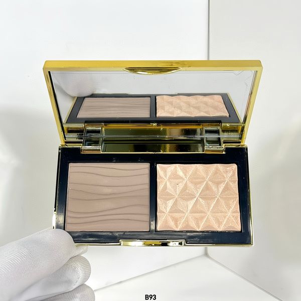 

Sculpt Glow Duo Highlighter & Contour Palette - 7g 2 Color, Long Lasting Makeup, Face Nose Contouring, Pink