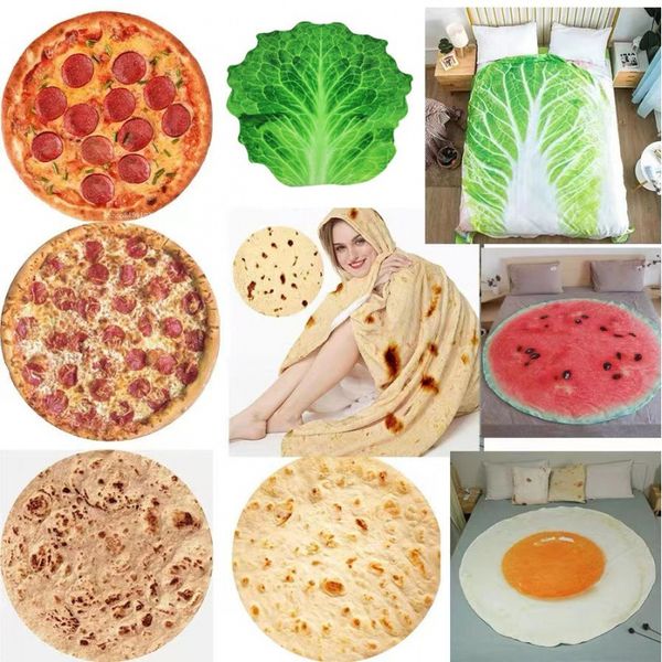 

Corn pancake blanket Amazon flannel air conditioning cover blanket print, Style 2