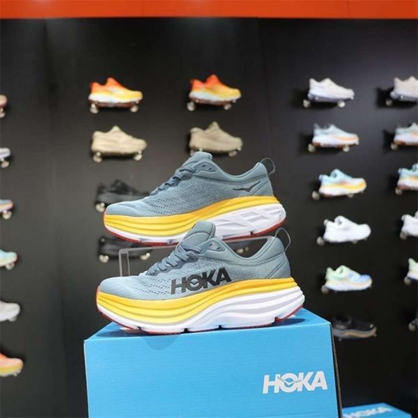 

Hiking shoes Outdoor running shoes Running Shoe 8 Unisex Comfortable Cushioned Lightweight Off Road Jogging Road Sports Shoe, Bondi 8medium gray