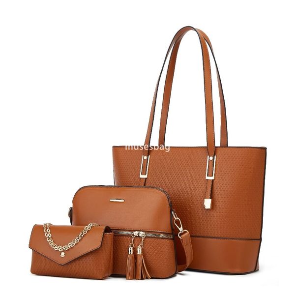 

High quality women designer classic and practical multifunctional tote mother bag European and American fashion large iron chain large capacity handbag, Light grey