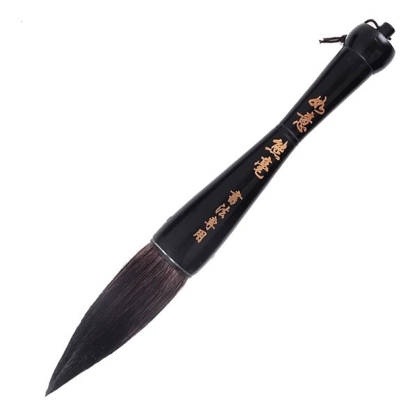 

Bear Hair Hopper-shaped Brush Chinese Calligraphy Brush Weasel Woolen Multiple Hairs Brush Regular Script Calligraphy Writing Painting Brush