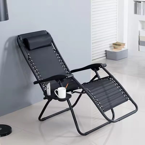 

Outdoor Zero Gravity Folding Relax Sun Lounge Recliner Beach Camping Chair