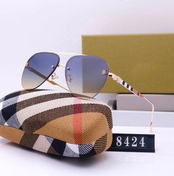 

Rectangle sunglasses Luxury designer sunglasses Man Women Unisex Designer Goggle Beach Sun Glasses Retro Frame Design UV400 With Box