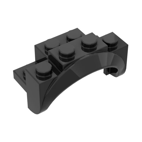 POLYROYAL Building Blocks Technology parts 2x4x2 sports car wheel eyebrow moc 1 PCS Educational toy for children 35789