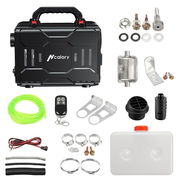 

2022 Hcalory NEW Diesel Air Heater 12V 5KW Adjustable Bluetooth App Remote Control Integrated Parking Heater Machine For Car RV