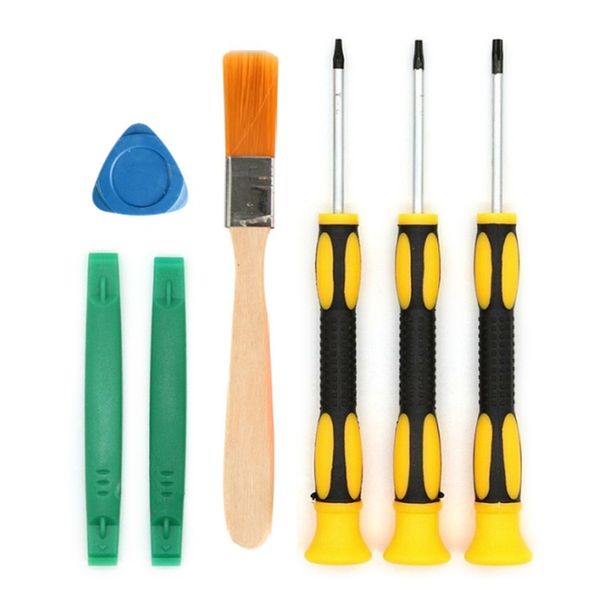 7Pcs Professional Game T6 T8H T10H Screwdriver Repair Tool Kit For Xbox One/X box /360 Controller/PS3/PS4 MacBook Computer Watch