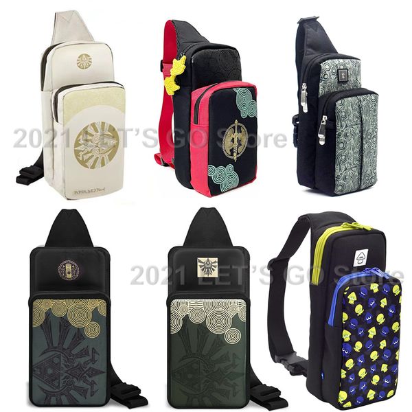 Nintend Switch / Lite / OLED Shoulder Bag Portable Travel Carrying Case Sling Crossbody Backpack for Nintendo Switch Accessories