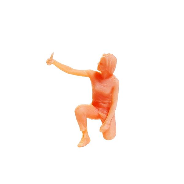 1/64 Figures Mini People Model 1/64 Diorama Figurines for Model Train Layout Architectural Building Diorama Layout Decoration