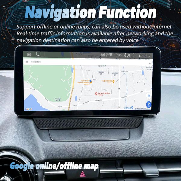 

Car 1920*720 Screen Multimedia Video Player Android 13 For Mazda CX3 2015 CX-3 Mazda 2 2014-2020 CarPlay Radio Autoradio 256GB 014-00 Play 56GB