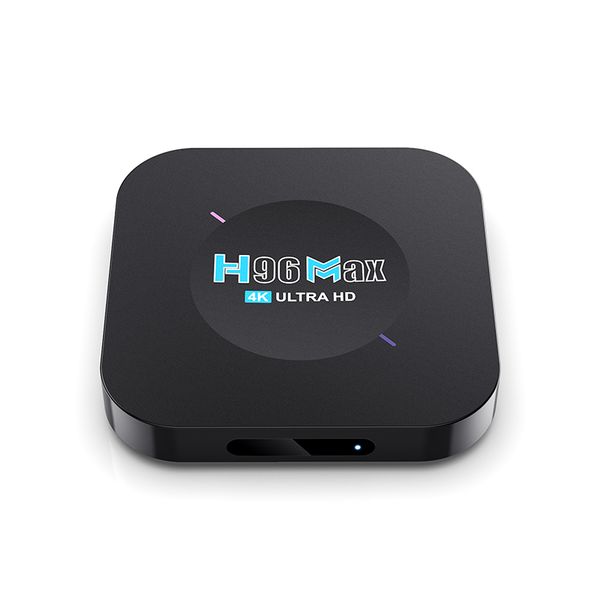 New H96MAX M5 Android 11 TV BOX WIFI6 8K Smart TV BOX RK3318 Chip 8K Andorid 11.0 Set Top Box Decoder H.265 video player 11f1d