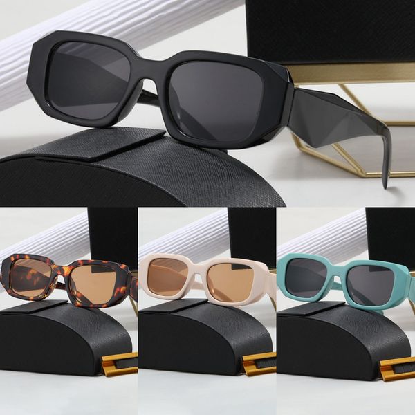 New Fashion Designer Sunglasses Top Look Luxury Rectangle Sunglasses for Women Men Vintage 90's Square Shades Thick Frame Nude Sunnies Unisex Sunglasses with Box