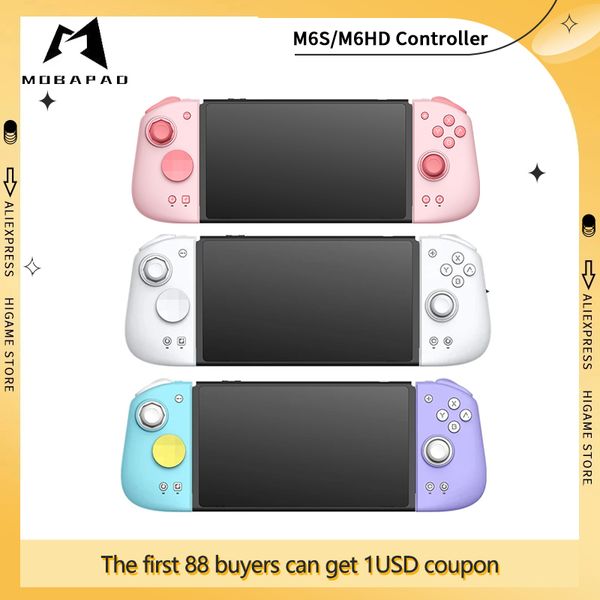 Mobapad M6S Bluetooth Controller Hall Joystick With NFC/Wake up Support For Nintendo Switch/Switch Oled M6HD Gemini2 Gamepad