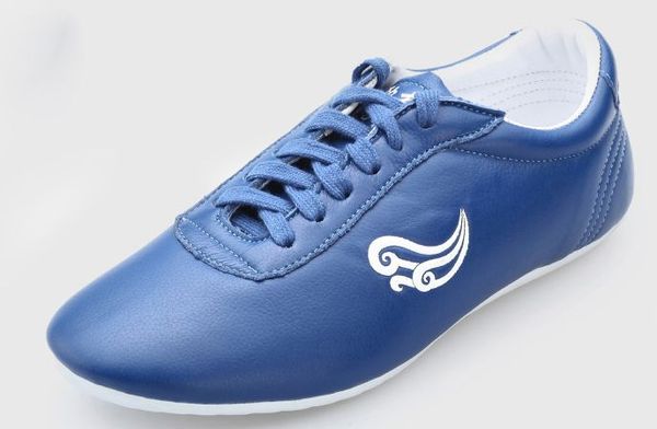 unisex 12colors top quality true soft leather auspicious clouds taijiquan martial arts training shoes tai chi kung fu