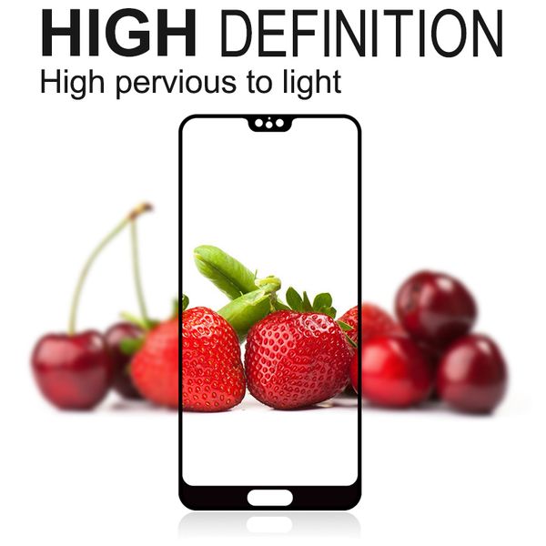 P20lite Protective Glass for Huawei P20 Lite Tempered Glass Hauwei P20pro P 20lite 20ro P 20 Screen Protector Film Full Cover 3D