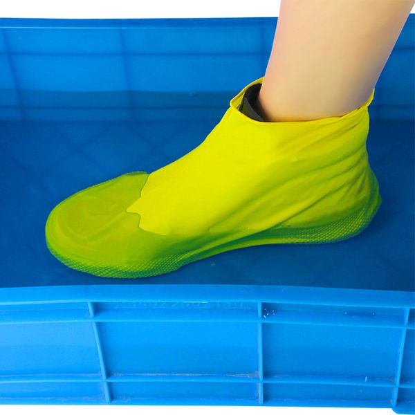 Shoe Covers Waterproof Silicone Anti-Slip Rain Boots Unisex Sneakers Protector Household Merchandises Supplies